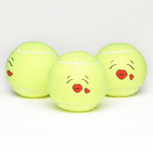 Female Heart Tennis Balls