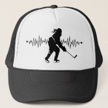 female hockey player heartbeat