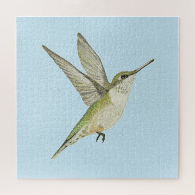 Female Hummingbird Jigsaw Puzzle (Horizontal)