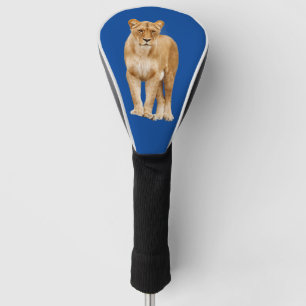 FEMALE LION LIONESS GOLF HEAD COVER