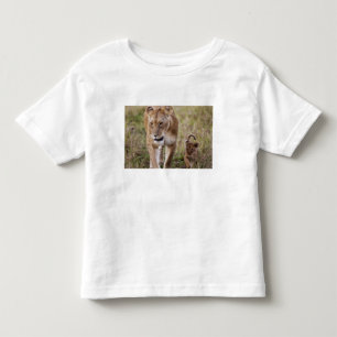 Female Lion with Cub Toddler T-Shirt