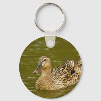 Female Mallard Key Ring