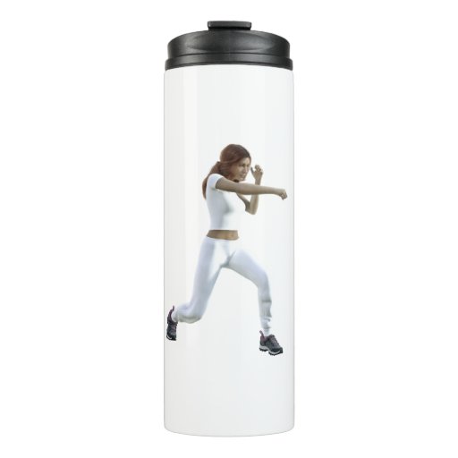 Image of Female Martial Arts Practice Thermal Tumbler