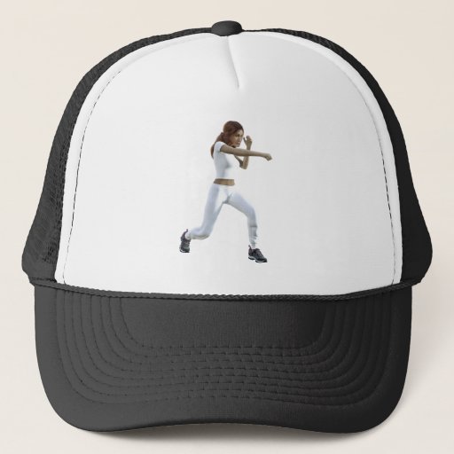 Image of Female Martial Arts Practice Trucker Hat