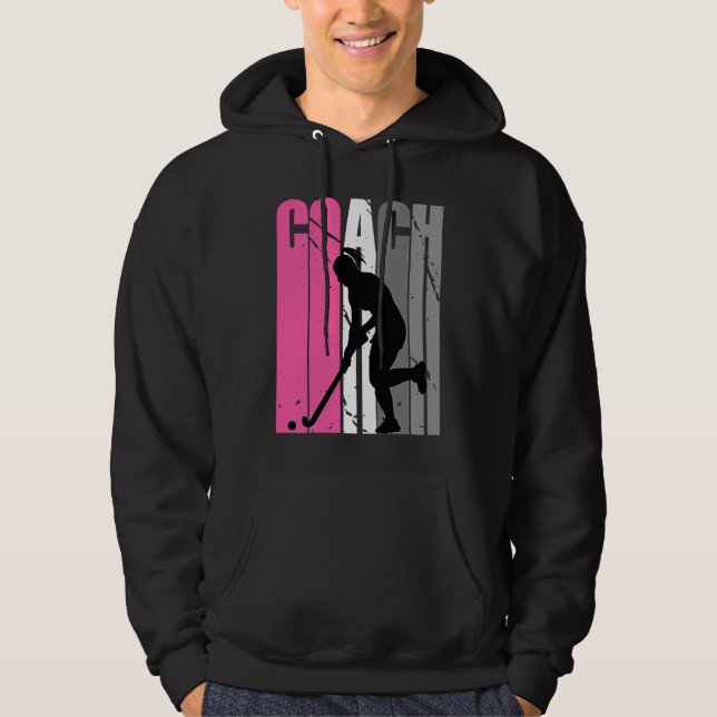 Female Master Hockey Instructor Hockey Coach Hoodie (Front)