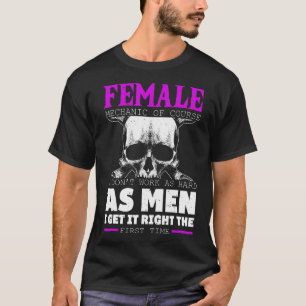 Female Mechanic T-Shirt