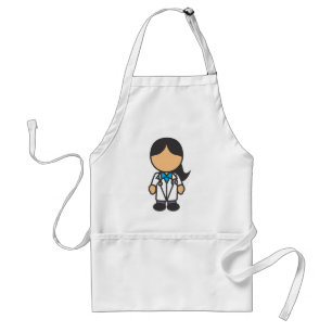 Female Medical Doctor Profession Standard Apron