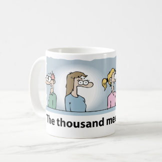Female Meeting Zombie Coffee Mug