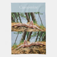 Female Model Sunbathing Thunder_Cove 