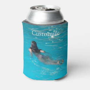 Female Model Swimming Thunder_Cove Can Cooler