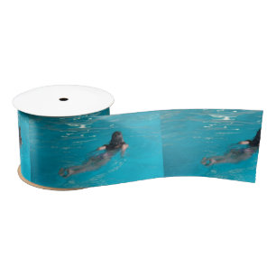 Female Model Swimming Thunder_Cove Satin Ribbon