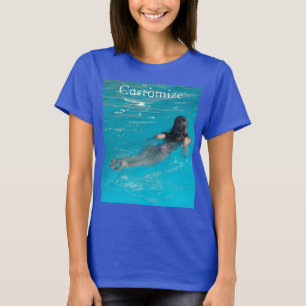 Female Model Swimming Thunder_Cove T-Shirt