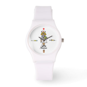 Female Nurse + File Folder Watch  Personalise It