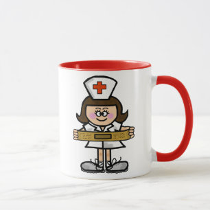 Female Nurse Mug  Customise It!