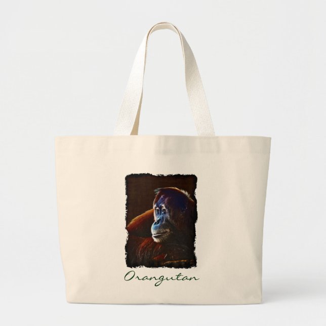 Female Orangutan Primate Wildlife Carry Bag (Front)