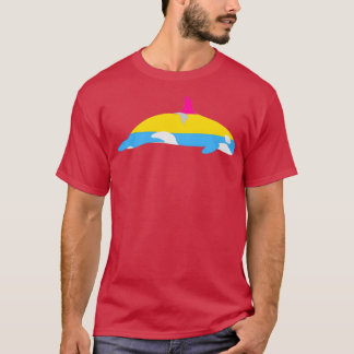 Female Orca Pansexual Flag T-Shirt