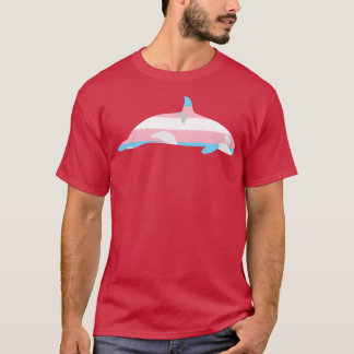 Female Orca Transgender Flag T-Shirt