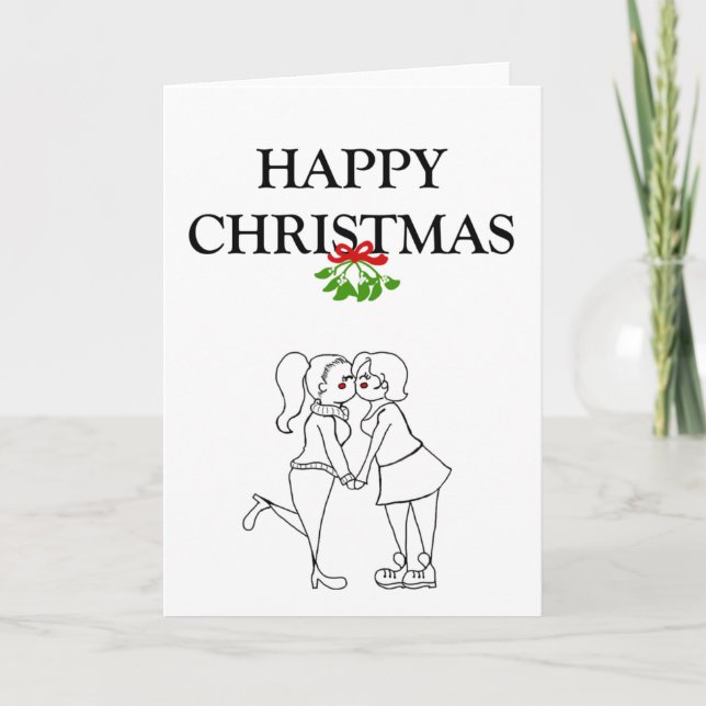 Female Partners Christmas Card (Front)