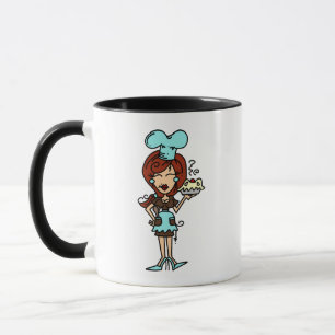 Female Pastry Chef - Red Hair T-shirts and Gifts Mug