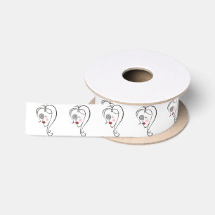 Female Photographer Satin Ribbon