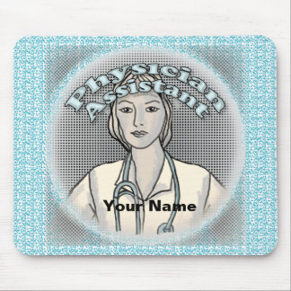 Female Physician Assistant Mouse Mat