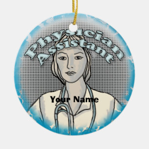 Female Physician Assistant ornament