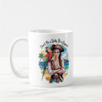 Female Pirate Buccaneer Beauty On Deck