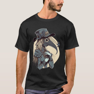 Female Plague Doctor  Medieval Horror for the Mode T-Shirt