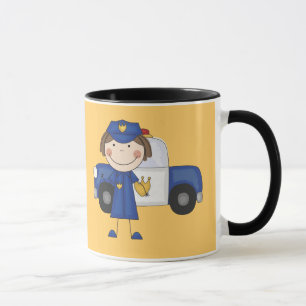 Female Police Officer Tshirts and Gifts Mug