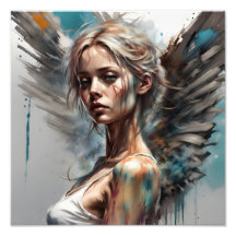 female portrait design with elegance