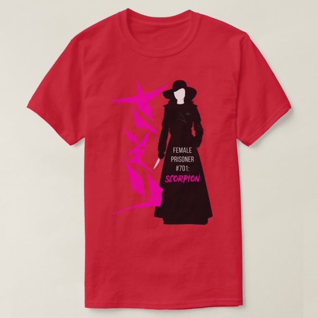 Female Prisoner 701 Scorpion T-Shirt (Design Front)