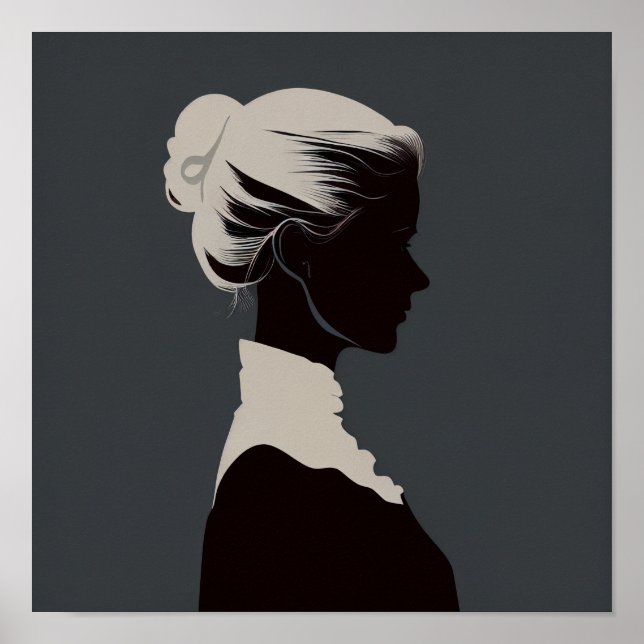 Female Profile Poster (Front)