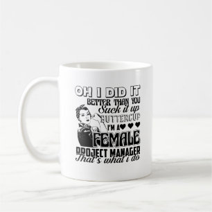 Female Project Manager Mug