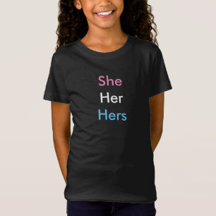 Female Pronoun Transgender/Intersex 2 T-Shirt