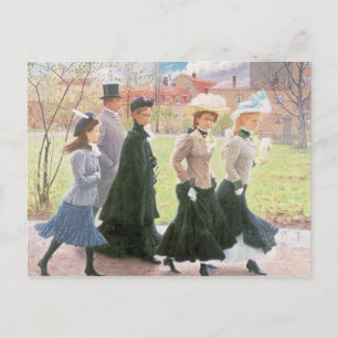 Female pupils for Confirmation Postcard