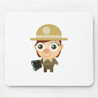 Female Ranger - My Conservation Park Mouse Mat