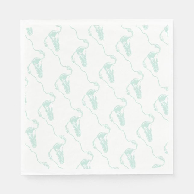 Female Reproductive System Ovaries Funny Napkin (Front)