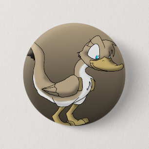 Female Reptilian Duck Button