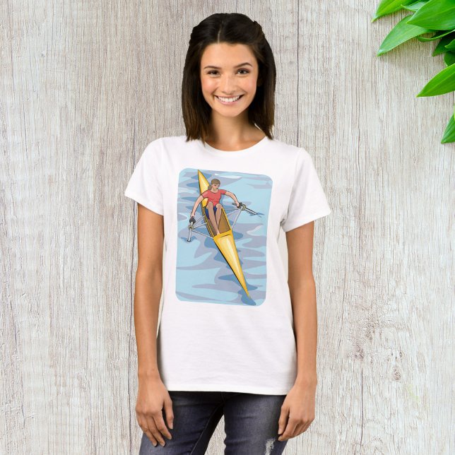 Female Rower T-Shirt (Creator Uploaded)