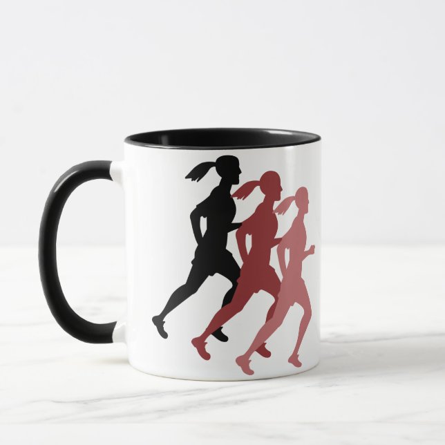 Female Runners Mug (Left)