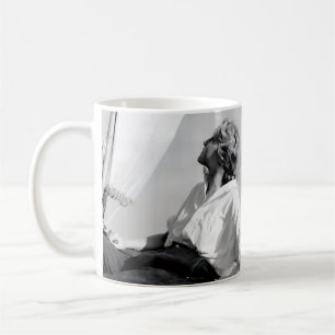 Female Sailor (Veronica Lake) Black & White Photo Coffee Mug
