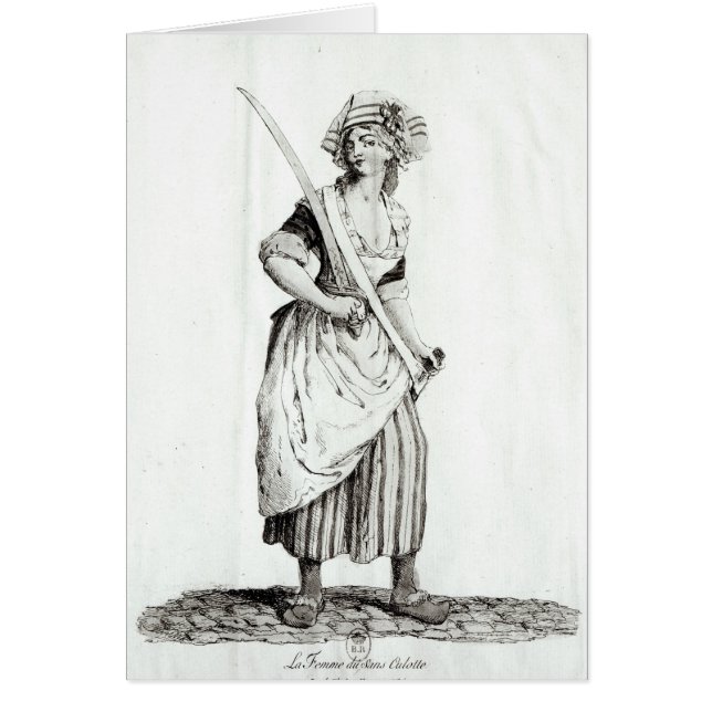Female Sans-Culotte, 1792 (Front)