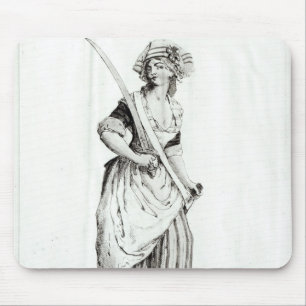 Female Sans-Culotte, 1792 Mouse Mat