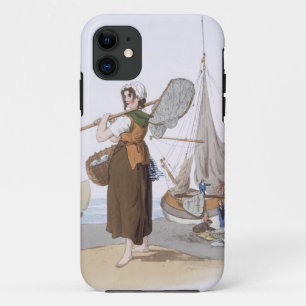 Female Shrimper, from 'Costume of Great Britain', iPhone 11 Case
