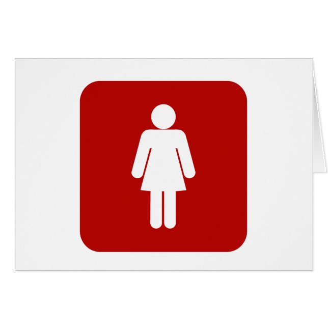 Female Sign (Front Horizontal)