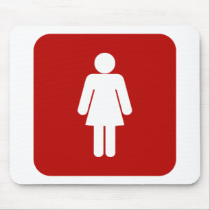 Female Sign Mouse Mat