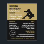 Female Silhouette, Photographer, Photography Hire Flyer<br><div class="desc">Female Silhouette,  Photographer,  Photography Hire Advertising Flyers By The Business Card Store.</div>