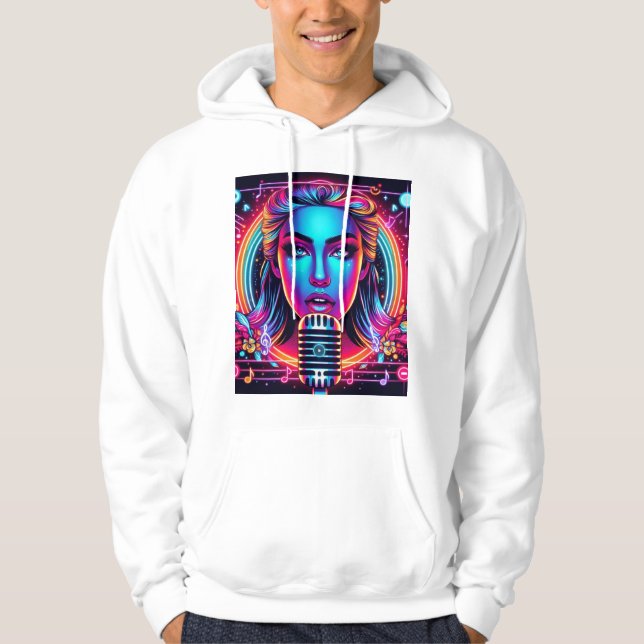 Female Singer Hoodie (Front)