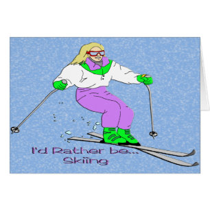 Female Skier