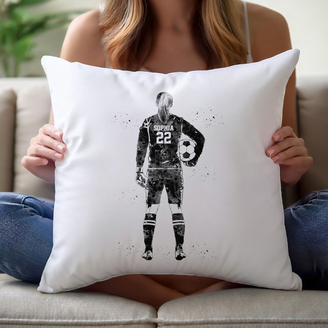 Female Soccer Goalie Cushion (Creator Uploaded)